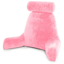 Pink bed hot sale rest pillow